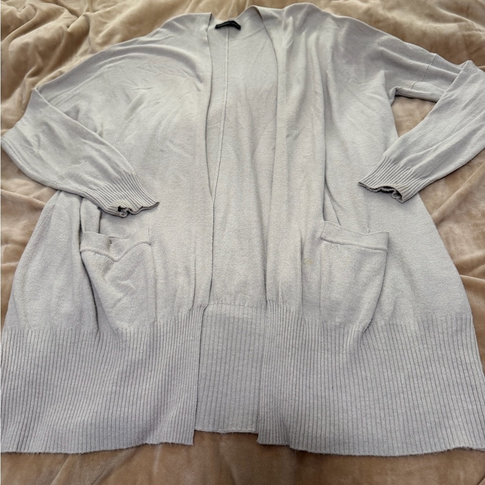 Emerson Grace Nashville Elegant Gray Women's Sweater M